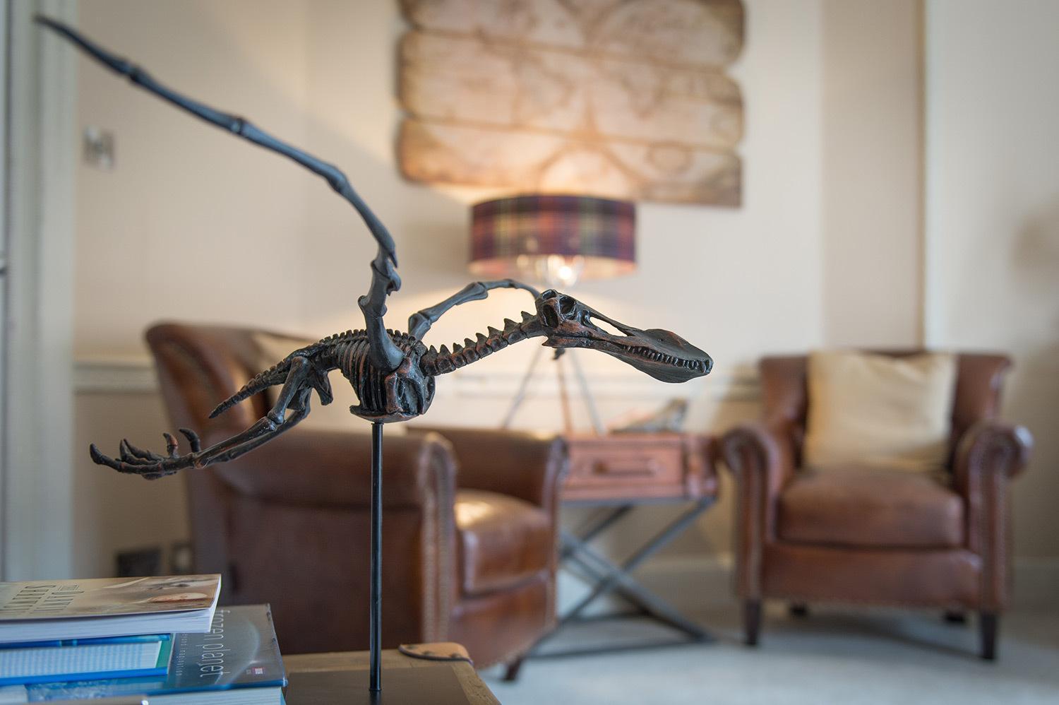 Bed and Breakfast Darwin'S Townhouse Шрусбері Екстер'єр фото Fossil of the Late Cretaceous tyrannosaur Dryptosaurus